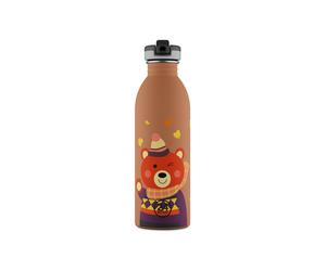 24Bottles Kids Urban Bottiglia per bere arancia