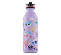 24Bottles Kids Urban Bottiglia per bere viola