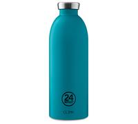 24Bottles Recipiente termoisolante 'Clima' turchese / nero / argento Uomo - Accessori - Accessori per la casa 24Bottles One Size