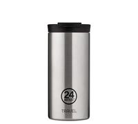24Bottles Recipiente termoisolante 'Travel Tumbler Basic' nero / argento Donna 24Bottles One Size