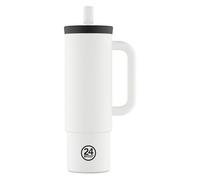 24Bottles Straw Tazza per bere 800 ml bianco