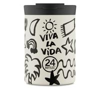 24Bottles Tazza da viaggio da 350 ml bianco