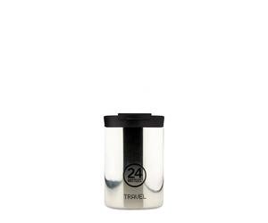 24Bottles Travel Tumbler Glass Platinum 350 ml