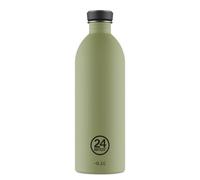 24Bottles Urban - Borraccia da 1 l, 100% coperchio sigillato, borraccia ecologica in acciaio inox, borraccia sportiva ultraleggera (non termica) Stone Sage