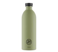24Bottles Urban - Borraccia da 1 l, 100% coperchio sigillato, borraccia ecologica in acciaio inox, borraccia sportiva ultraleggera (non termica) Stone Sage