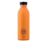 24BOTTLES Urban Bottle - Borraccia 500 ml, Borraccia Acciaio Inox, Bottiglia con Tappo 100% Ermetico Ultraleggera, Borraccia Palestra senza BPA, Borracce Design Italiano [NON Termica], Total Orange