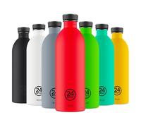 24Bottles Urban Bottle - Borraccia 1 Litro Acciaio Inox, Bottiglia con Tappo 100% Ermetico Ultraleggera, Borraccia Palestra senza BPA, Borracce Ecologiche Design Italiano [NON Termica], Hot Red