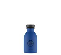 24BOTTLES Urban Bottle - Borraccia 250 ml Acciaio Inox, Bottiglia con Tappo 100% Ermetico Ultraleggera, Borraccia Palestra senza BPA, Borracce Ecologiche Design Italiano [NON Termica], Gold Blue