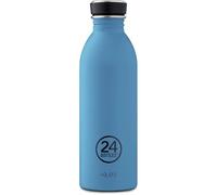 24BOTTLES Urban Bottle - Borraccia 500 ml Acciaio Inox, Bottiglia con Tappo 100% Ermetico Ultraleggera, Borraccia Palestra senza BPA, Borracce Ecologiche Design Italiano [NON Termica], Powder Blue