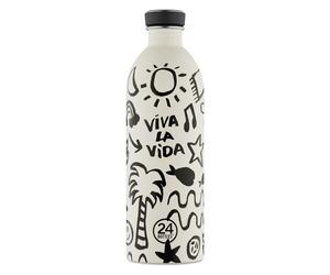 24Bottles Urban Monochrome Bottiglia per bere 1000 ml bianco