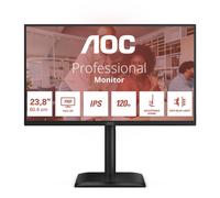 Monitor professionale AOC 24E4U 24 FHD 120 Hz con supporto regolabile in altezza e tecnologia anti luce blu - Nouvo