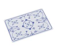 24er Set Tovagliette, da Tavolo Blu Indiano Zwiebelmuster Bianco 43x28cm KESPER