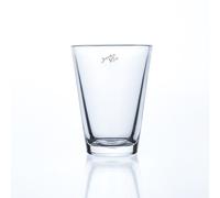 24er Set Vasi Dekogläser Coni Cono Rotondo H.15cm D.11,5cm Chiaro SANDRA RICH