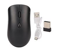 24G wireless mouse 1600DPI Ergonomic ricaricabile batteria Bluetooth Nero | Silent mouse,Abs,2.4G,Compatibile 4G 1600DPI,Dual Mode,1600DPI,Ricaricabile 500mAh,Scope di 2.4G,Ufficio