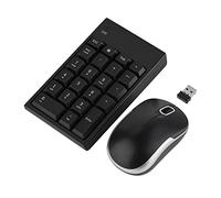 24GHz wireless tastiera mouse Set 1200DPI Optical mouse & wireless | Wireless Number tastiera mouse Combo,5 cm,Compatibile 1200DPI,22-key wireless Numerical,Collegamento 1200DPI