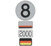 24H LE MANS Custodia 4 Toppe Ricamate Riposizionabili - 2000