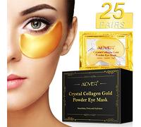 24k Gold Eye Pads, Maschera Occhi Al Collagene, Trattamento Anti-Aging Per Occhiaie, Rughe E Gonfiori, Rivitalizza La Pelle Intorno Agli Occhi - Adatte A Qualsiasi Tipo Di Pelle, 25 Paia.