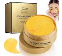 24K Gold Patch Occhi Hydrogel,30 Paia,Contorno Occhi,Patch Occhiaie e Borse | Maschera Occhi Idratante, Eye Patches Per Contorno Occhi, Skin Care Per Occhiaie, Borse E Occhi Dall'Aspetto Stanco