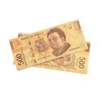 24k placcato oro 500 dollari banconota arte per la decorazione e segnalibro