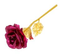 24K / Placcato Oro Lamina Rosa Fiore Artificiale / for Valentine Mother Day