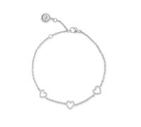 24KAE - Bracelet Coeurs - 22460 | Femmes | en argent