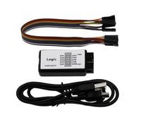 24MHz 8 Canali Logica Analizzatori USB Logica Analizzatori Dispositivo Per ARM FPGA M100 SCM Con Cavo USB UART IIC SPI Debug Elettronica Strumento di Ingegneria