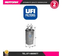 24ONE03 Filtro carburante (MARCA-UFI FILTER).