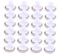 24pcs Alta Elasticità Materiali Robusti Scrivania Piede Copre Accessorio Per Silenzioso E Sicuro Spazio Vivente Uso Pavimento Soluzione Protettiva
