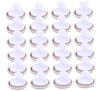 24pcs Alta Elasticità Materiali Robusti Scrivania Piedi Coperture Accessorio Per Silenzioso E Sicuro Spazio Vivente Uso Casa Mobili Protezioni