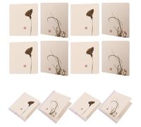 24pcs carte di benedizione fatte a mano per bambini in stile cinese per la