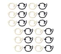 24Pcs Frutta Cucitura di Bloccaggio Marcatori Crochet Bloccaggio Anelli Marcatori di Cucitura Marcatori per Maglieria Per Uncinetto Tessitura Aghi Clip Contatore