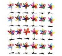 24pcs Girandola Clip di Capelli Alla Moda Mollette di Capelli Mulino A Vento Hairpin Confortevole Morsetto Dei Capelli Stage Performance Copricapo