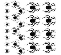 24PCS LED Glow Bat/Spiders Wall Decal Riutilizzabile Decorazione di Halloween Per Interni/Esterni Illuminazione del Partito Incandescente Bat/ragni Wall Sticker