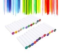 24Pcs Markers Ink Cartridges Smoothly Uninterrupted Writing Fast Drying Marker Ink Refills Replacement