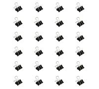24Pcs Metallo Foldback Clip Lunga Coda Clip In Acciaio Inox Raccoglitore Clip File Carta Morsetto per Sacchetto di Cibo File Immagine Documenti Forniture per Ufficio