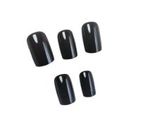 24Pcs Piazza Premere Su Unghie Disegni Lucidi Francesi Falso Acrilico Falso Colle Artificiali Sulle Donne Design