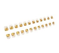24Pcs Piazza Premere Su Unghie San Valentino Unghie Finte Francesi Acrilico Falso Colle Artificiali Su Per Le Donne San Valentino Press