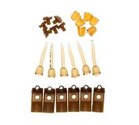 24Pcs Rapido Cambiamento Rigs Shield Protector Rigs Rigs Coperture Silicone Manicotto Tubo Attrezzatura Accessori ABS Accessori