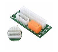 24Pin A 4PIN/SATA Doppia Scheda di Avvio Macchina Mineraria Alimentazione Sincrona Linea di Partenza Dual PSU Alimentazione Sincronizzazione di Avviamento (Color : 24Pin To 4Pin Green)