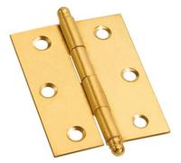 24PZ CERNIERA CON PERNO SFILABILE in ferro ottonato mm. 50x40