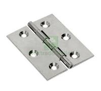 24PZ CERNIERA FRESATA PIANA NICHELATA GR.40X35: