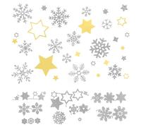24pz Fustelle Fiocco di Neve Natalizie Fustelle Stelle Natale Stencil Crafting Dies Fai da Te Biglietti d'Auguri Decorazione Natalizia Ciondoli Albero di Natale Regalo