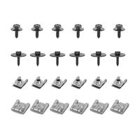 24pz Motore Sottotelaio Clips Viti Sotto Copertura Paraschizzi Rivetti