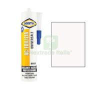 24PZ SILICONE ACRILICO AC EDILIZIA BOSTIK BIANCO VERNICIABILE ML 300: