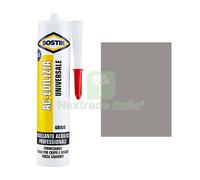 24PZ SILICONE ACRILICO AC EDILIZIA BOSTIK GRIGIO VERNICIABILE ML 300: