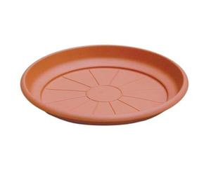 24PZ SOTTOVASO TONDO ERICA ICS PP TERRACOTTA X VASO CM 16