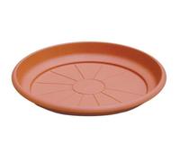 24PZ SOTTOVASO TONDO ERICA ICS PP TERRACOTTA X VASO CM 20