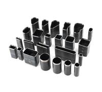 24stk. Tranciatrice Foro Ferro Pugno Set Pelle Foratrice Punzone Fischio