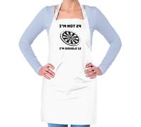 24th Compleanno Freccette - Unisex Adulti Grembiule - Anni Regalo Twenty Four 24