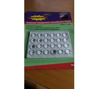 24u. X 11mm Superiore Silicone Protettore Adesivo Porte Mobile Parete Lacrime